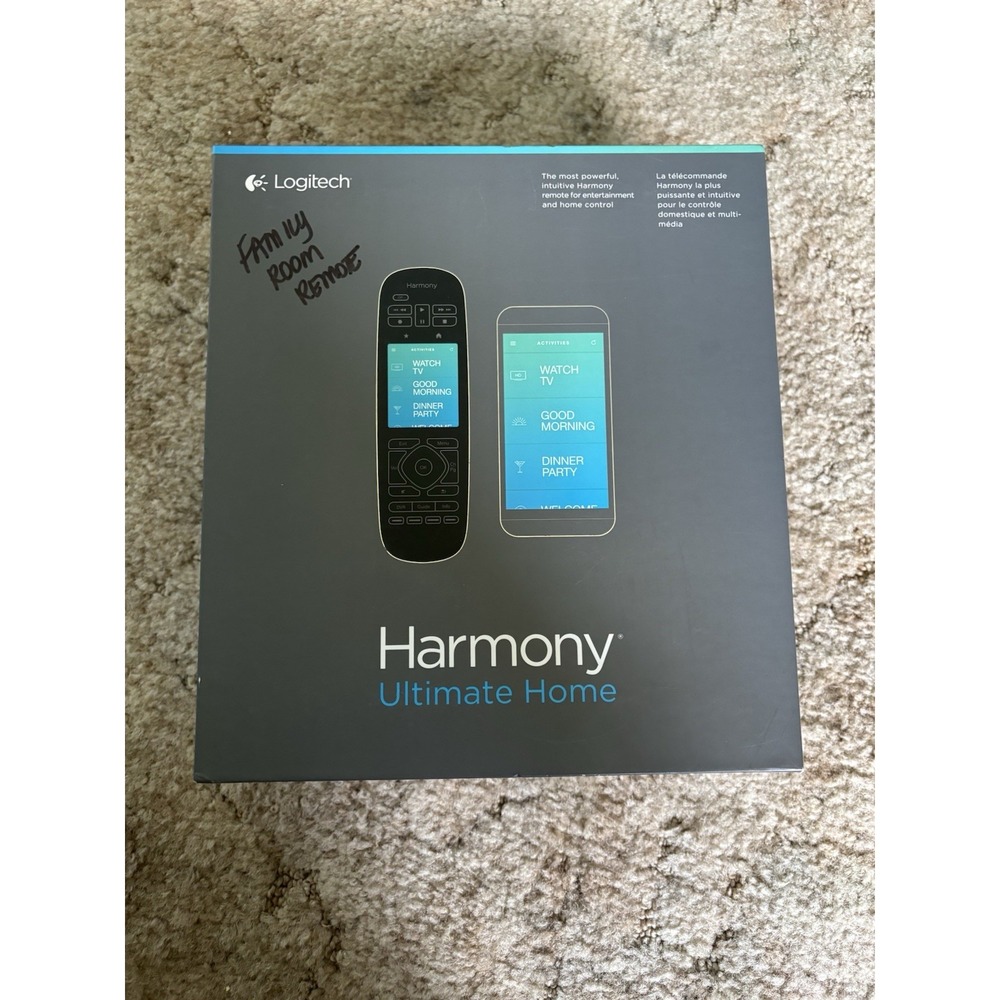 Logitech Harmony Ultimate Home Universal Remote Control System w/ Hub CIB